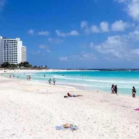 Apartmán Cozy Ocean Front Penthouse At Marlin Beach Cancún Exteriér fotografie