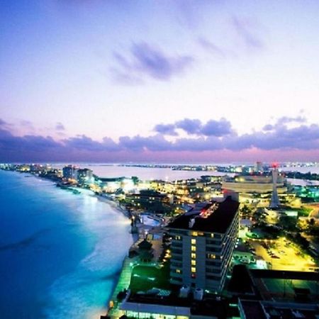 Apartmán Cozy Ocean Front Penthouse At Marlin Beach Cancún Exteriér fotografie