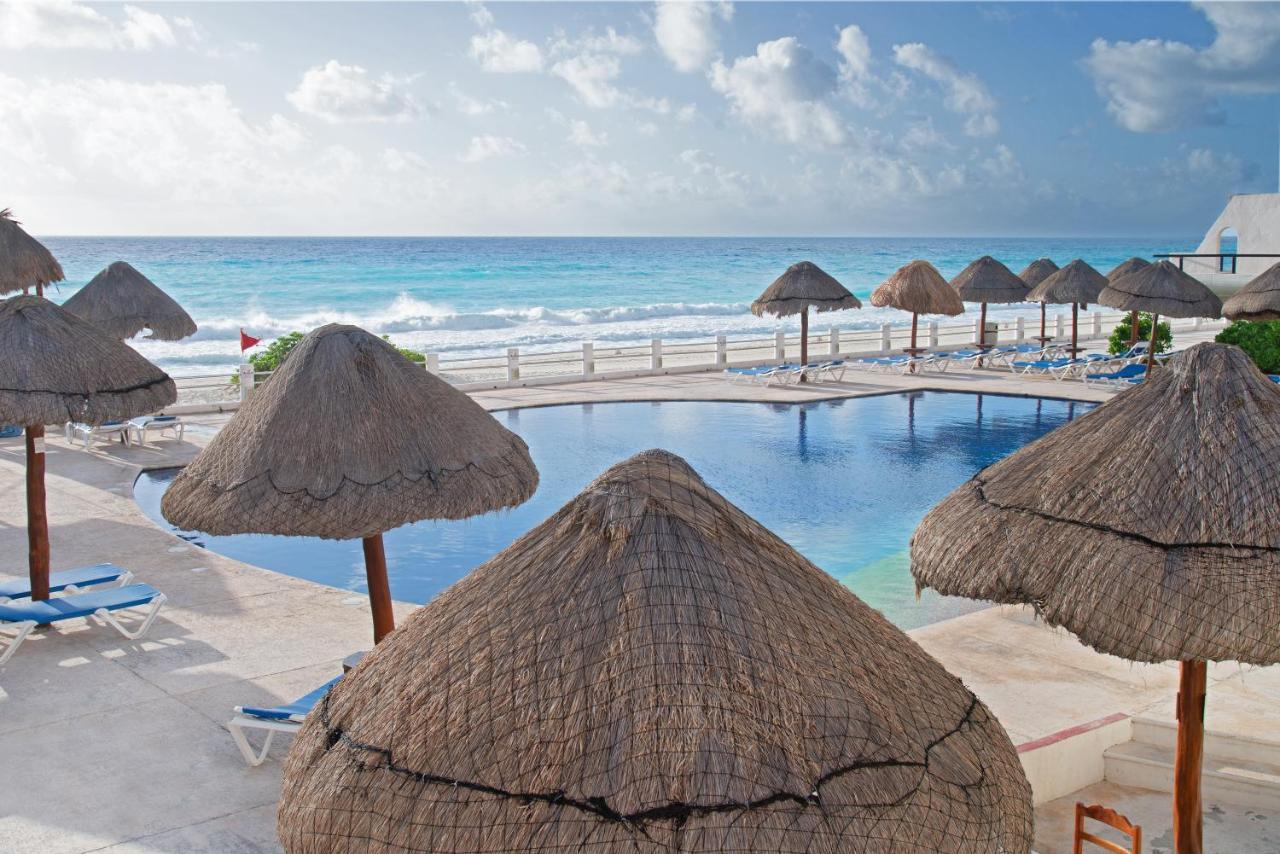 Apartmán Cozy Ocean Front Penthouse At Marlin Beach Cancún Exteriér fotografie