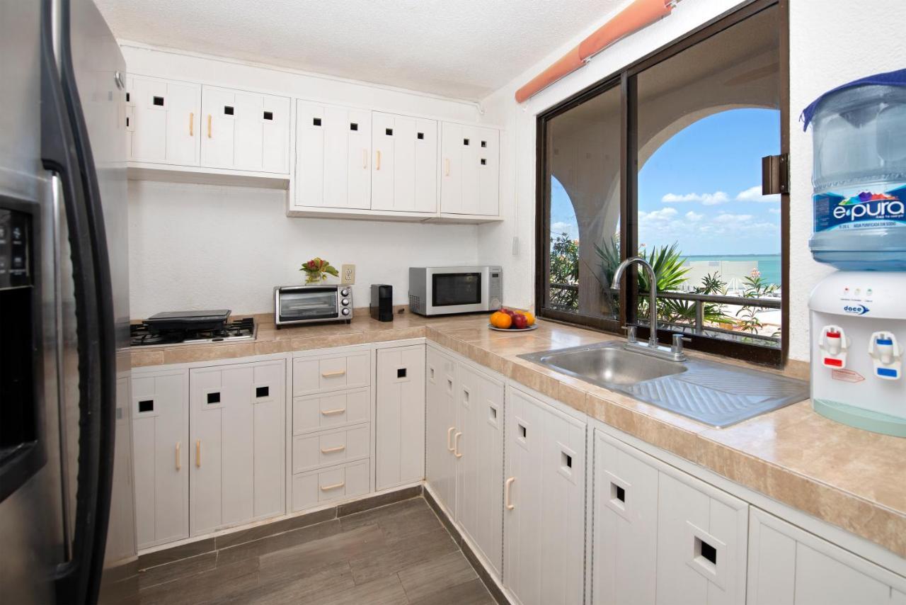 Apartmán Cozy Ocean Front Penthouse At Marlin Beach Cancún Exteriér fotografie